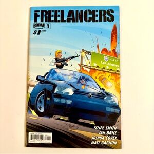 Freelancers #1 - Cover Variant C - Boom Studios - 2012 Comic Book